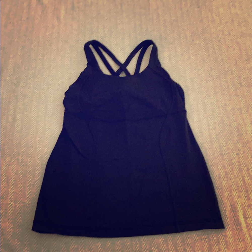 Gently worn Lululemon Strappy Back Tank
